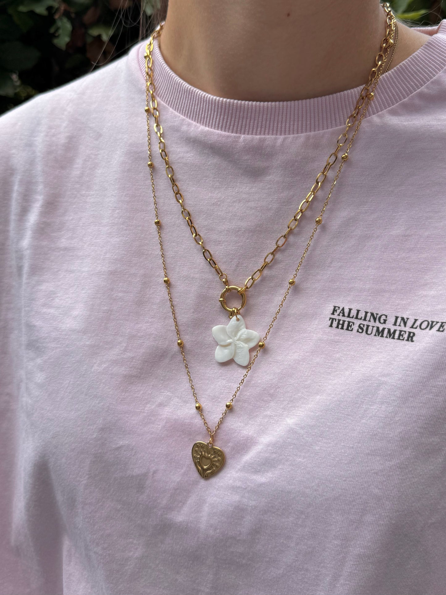 Heart Forever- Handmade ketting
