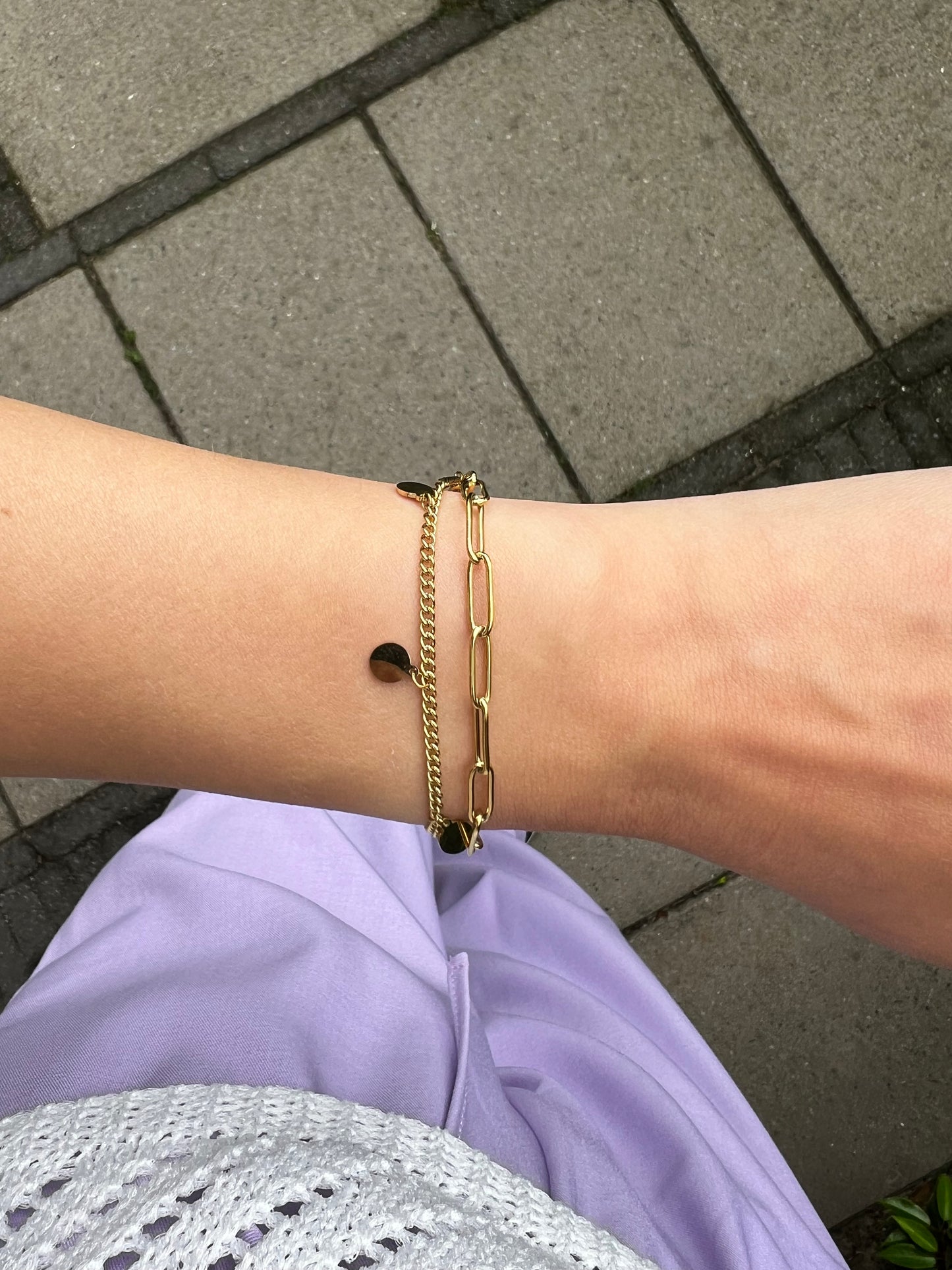Dubble Chain - Armband