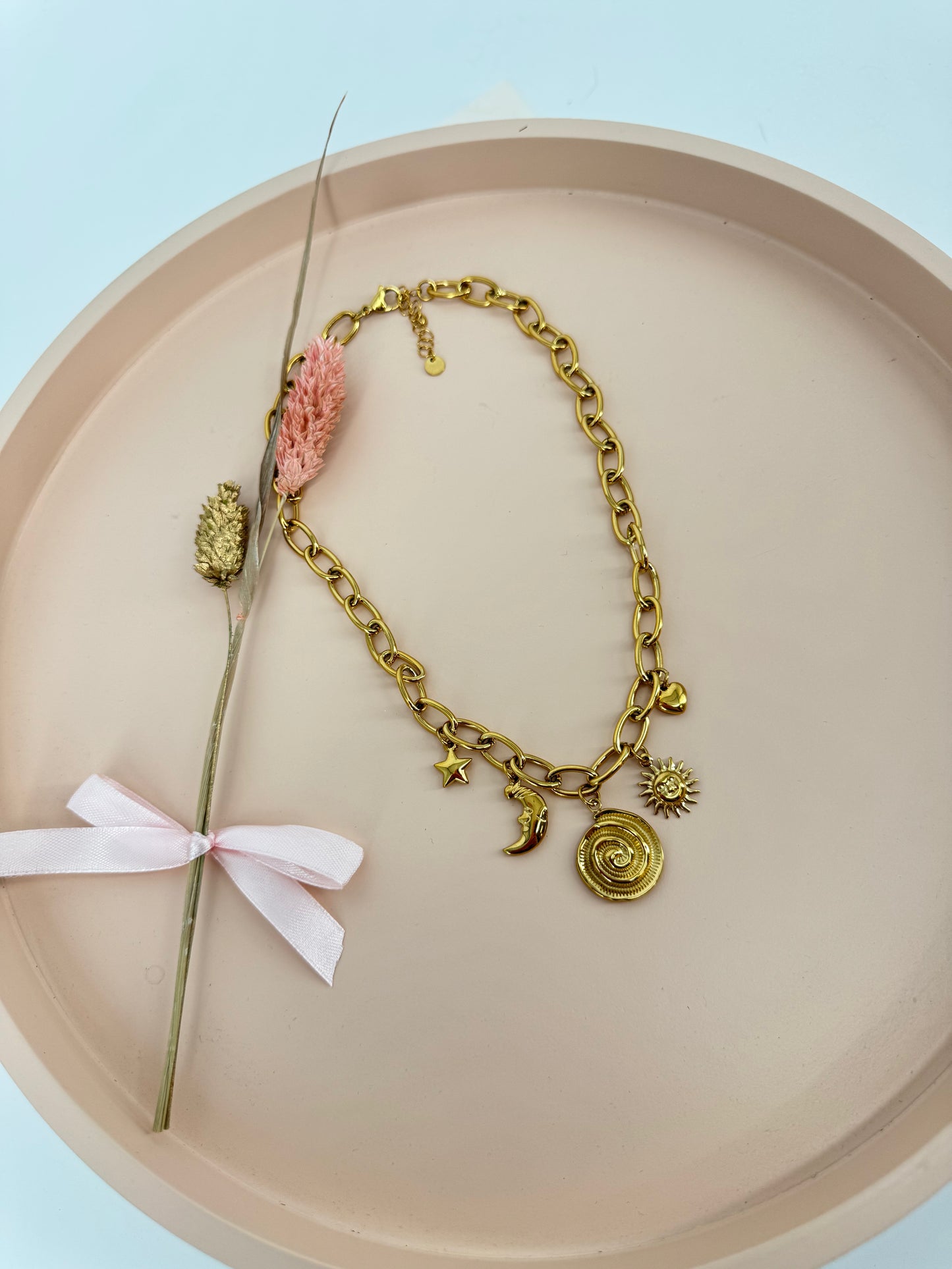 Gold Charms - Bedelketting