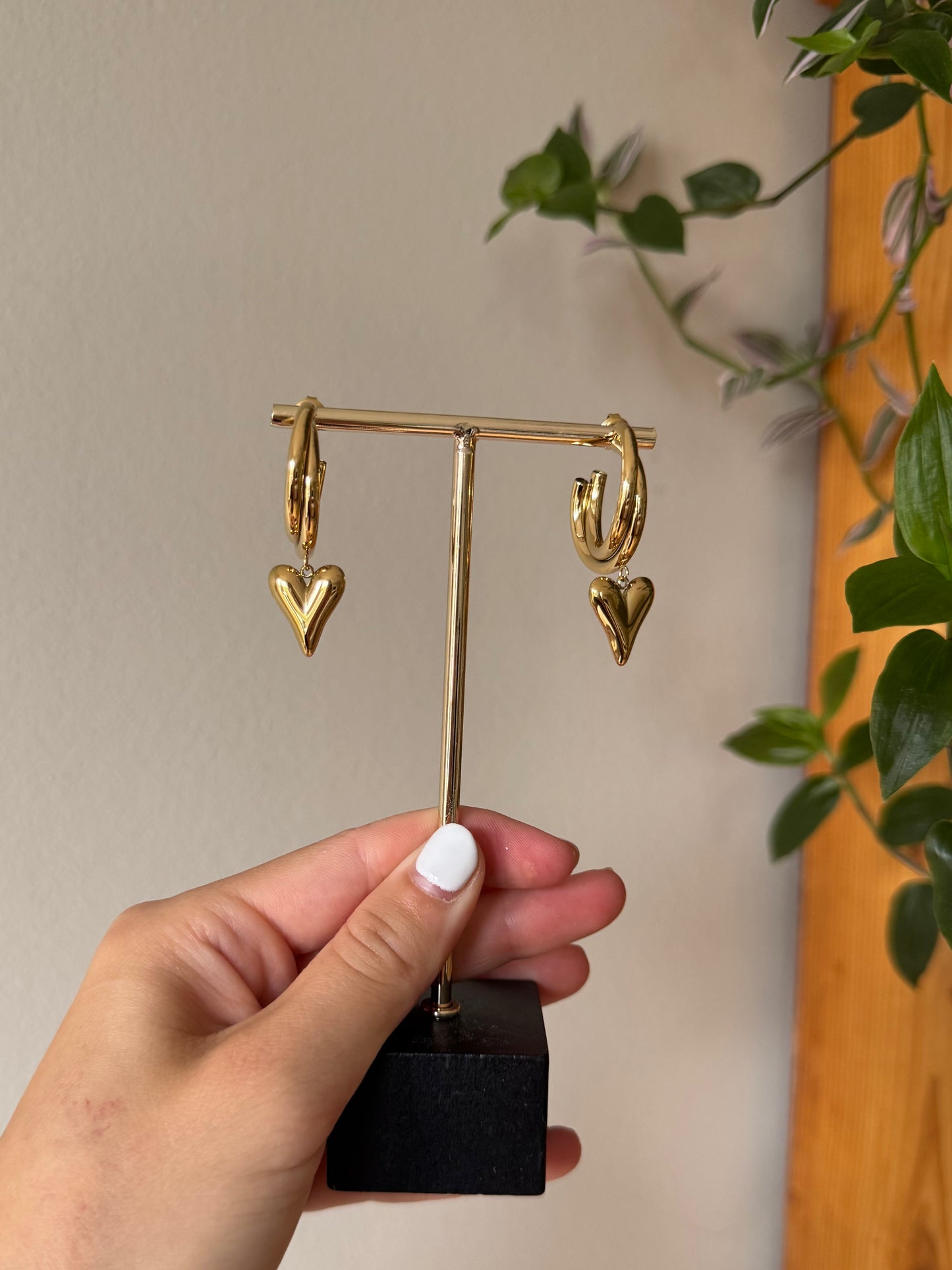 Heart Ring - Oorbellen