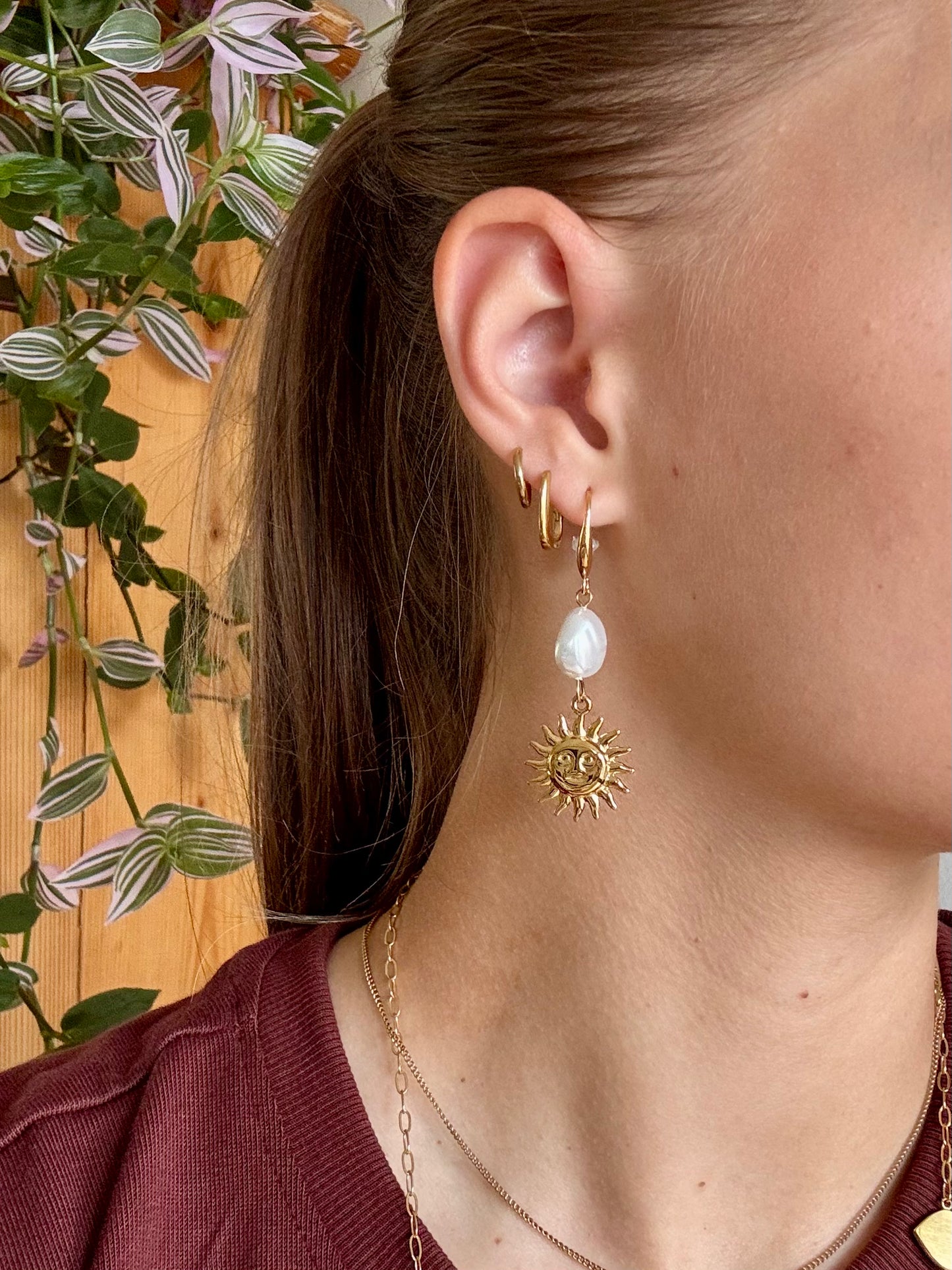 Pearl Sunshine - Oorbellen