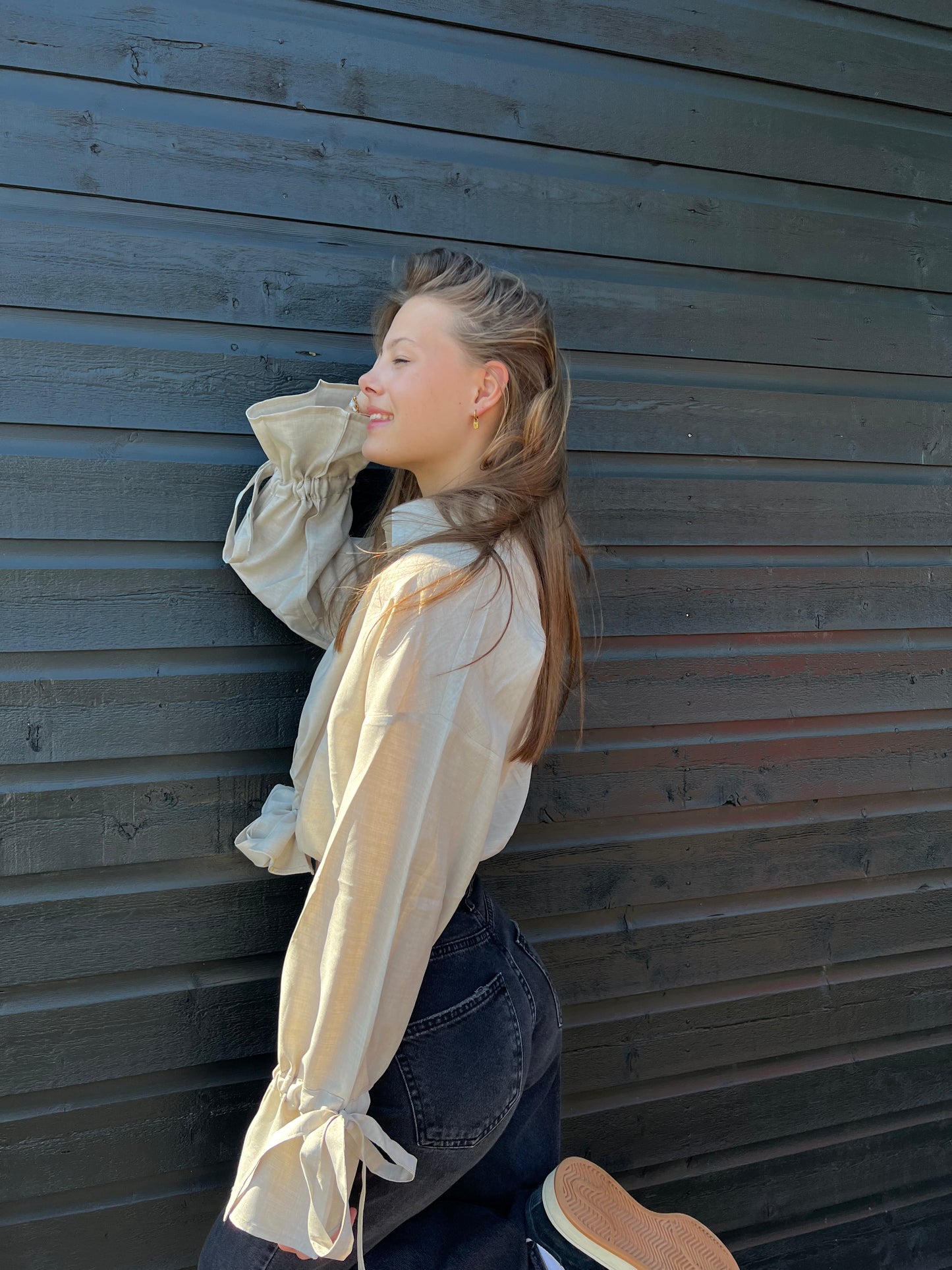 Nina Beige - Blouse