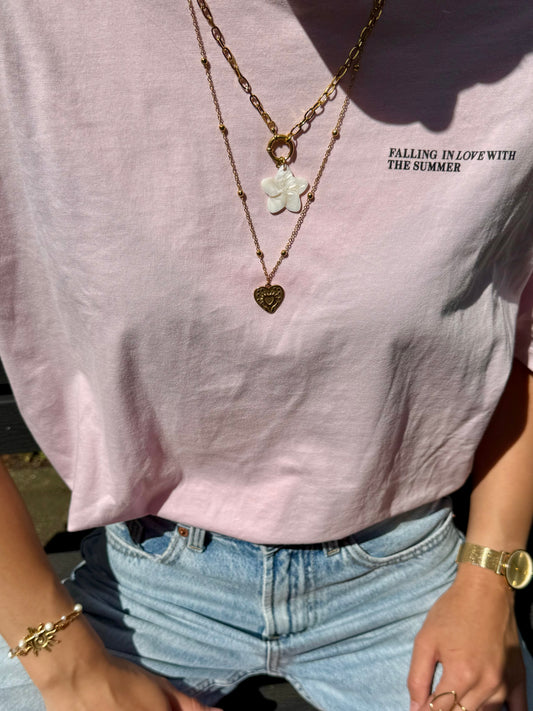 Heart Forever- Handmade ketting