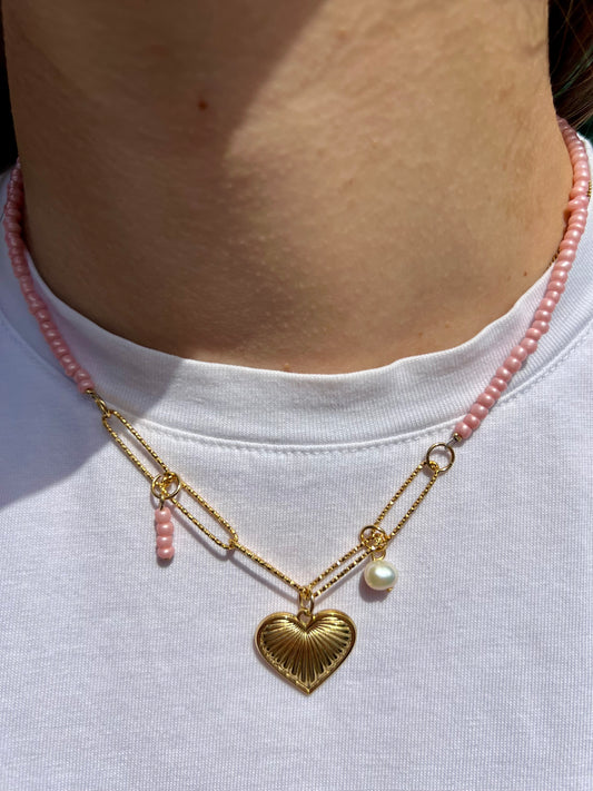 Pink love - Ketting
