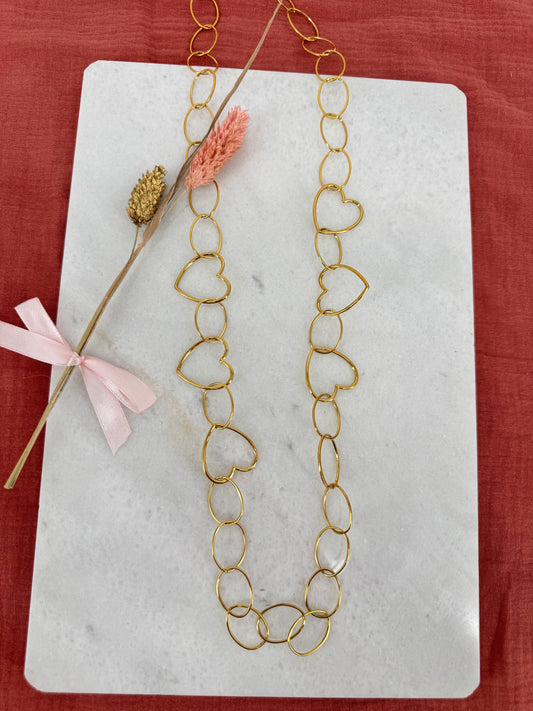 Long Heart - Ketting
