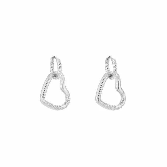 Oorbellen twisted love